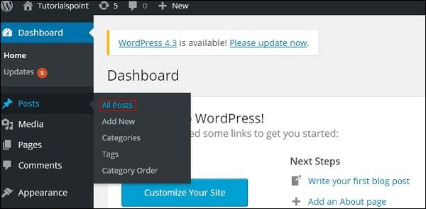 WordPress preview posts